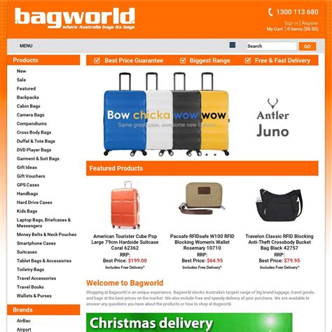 bagworld australia coupon.